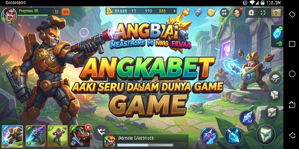 Tampak seru dalam gameplay aksi ANGKABET.