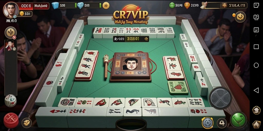 Screenshot gameplay CR7VIP yang menarik dengan level Mahjong.
