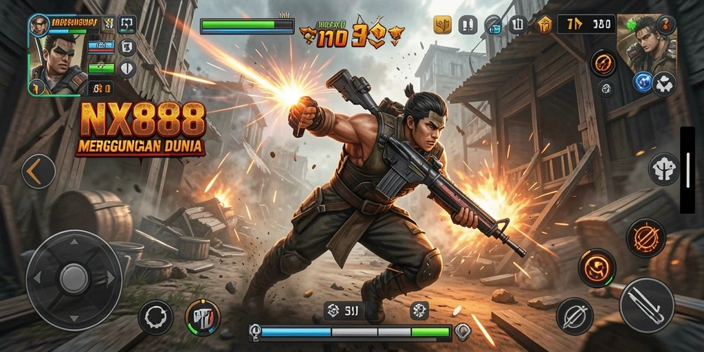 Gameplay seru dan intens dari NX888 yang membuat ketagihan.