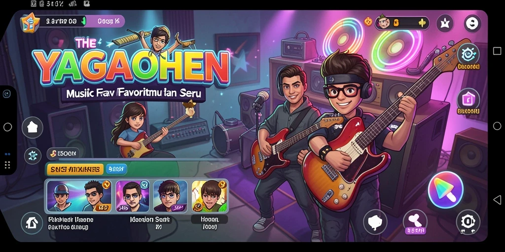 Tampilan gameplay YAGAOHEN yang seru dan interaktif.