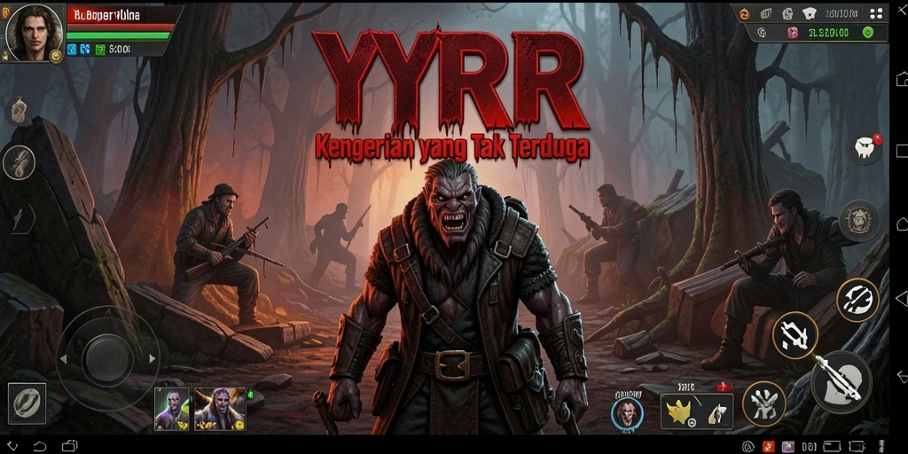 Gameplay seram dengan suasana mencekam di YYRR.